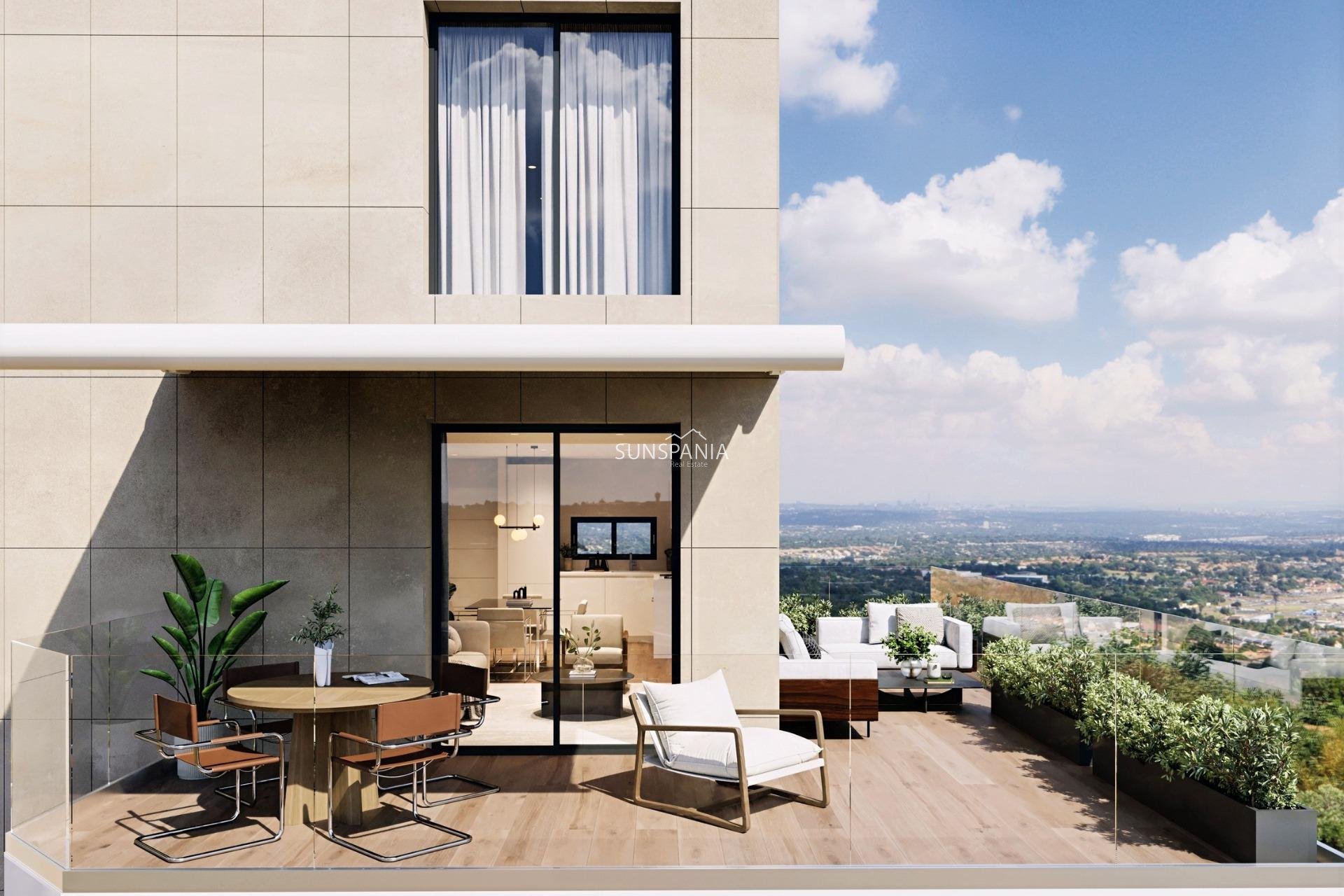Obra nueva - Piso -
Villajoyosa - Cala de Finestrat