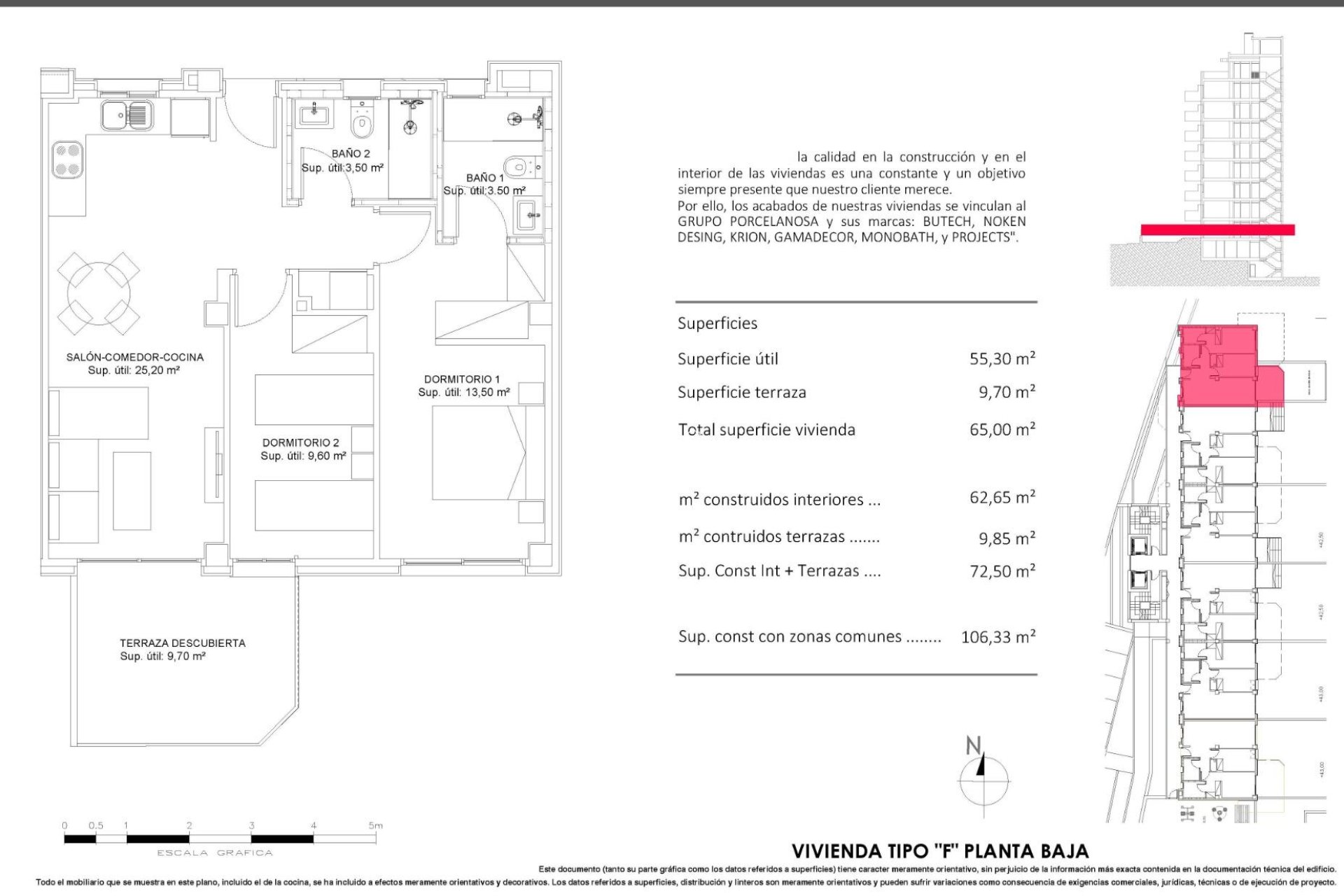 Obra nueva - Piso -
Villajoyosa - Cala de Finestrat