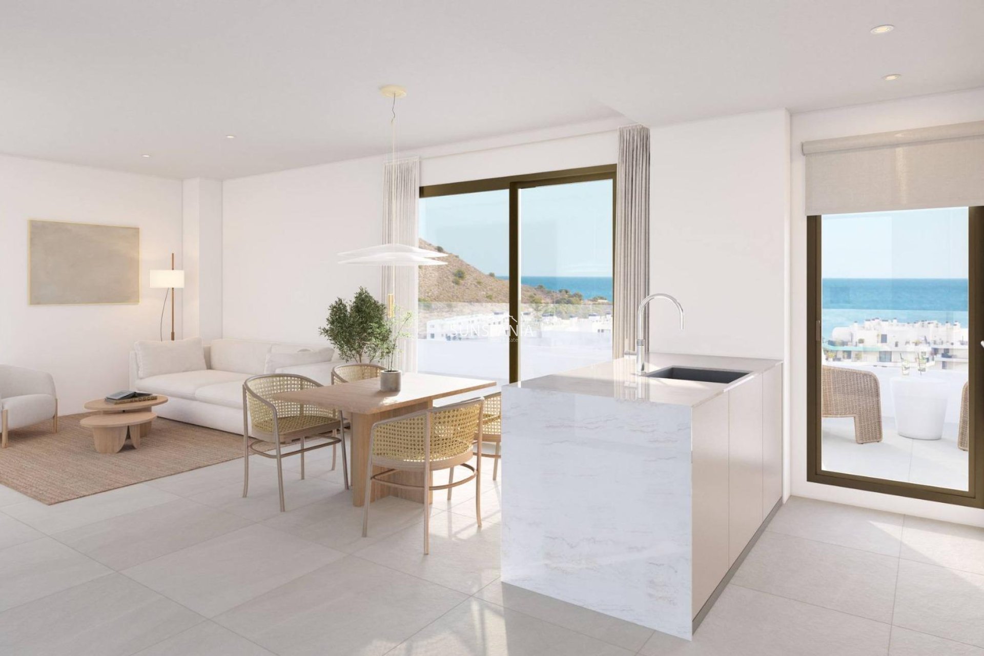Obra nueva - Piso -
Villajoyosa - Playa del Torres
