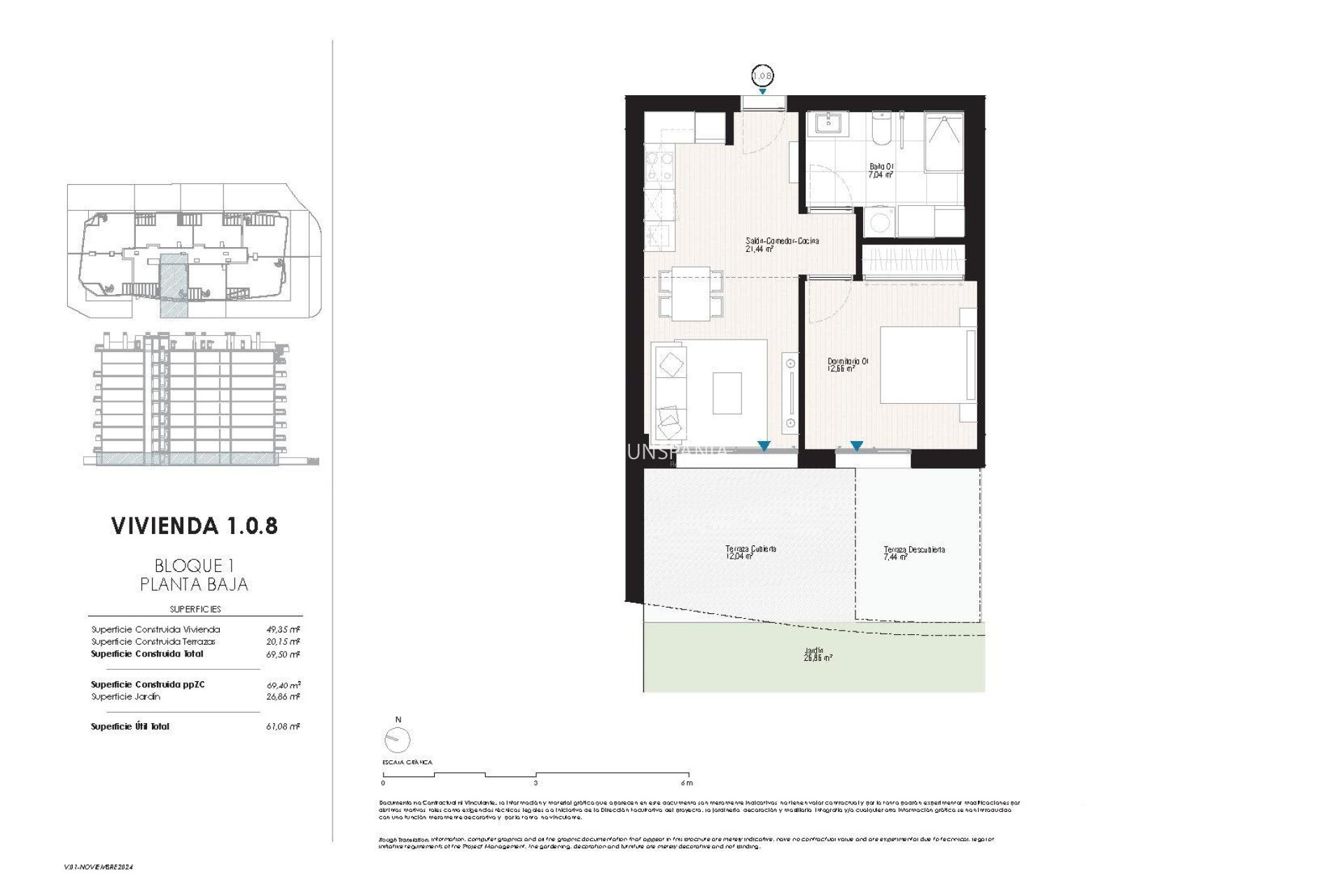 Obra nueva - Piso -
Villajoyosa - Playa del Torres