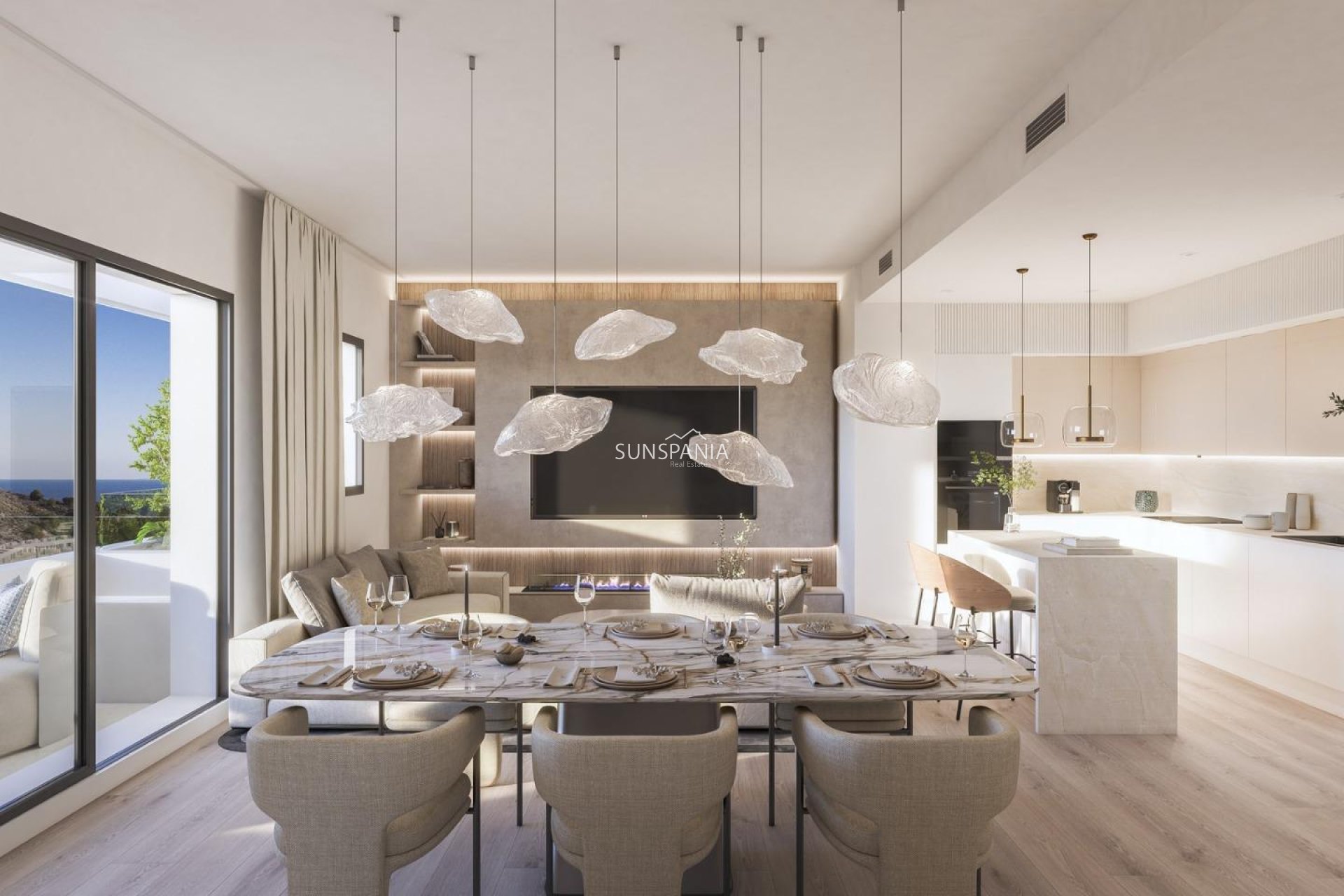 Obra nueva - Piso -
Villajoyosa - Playa del Torres