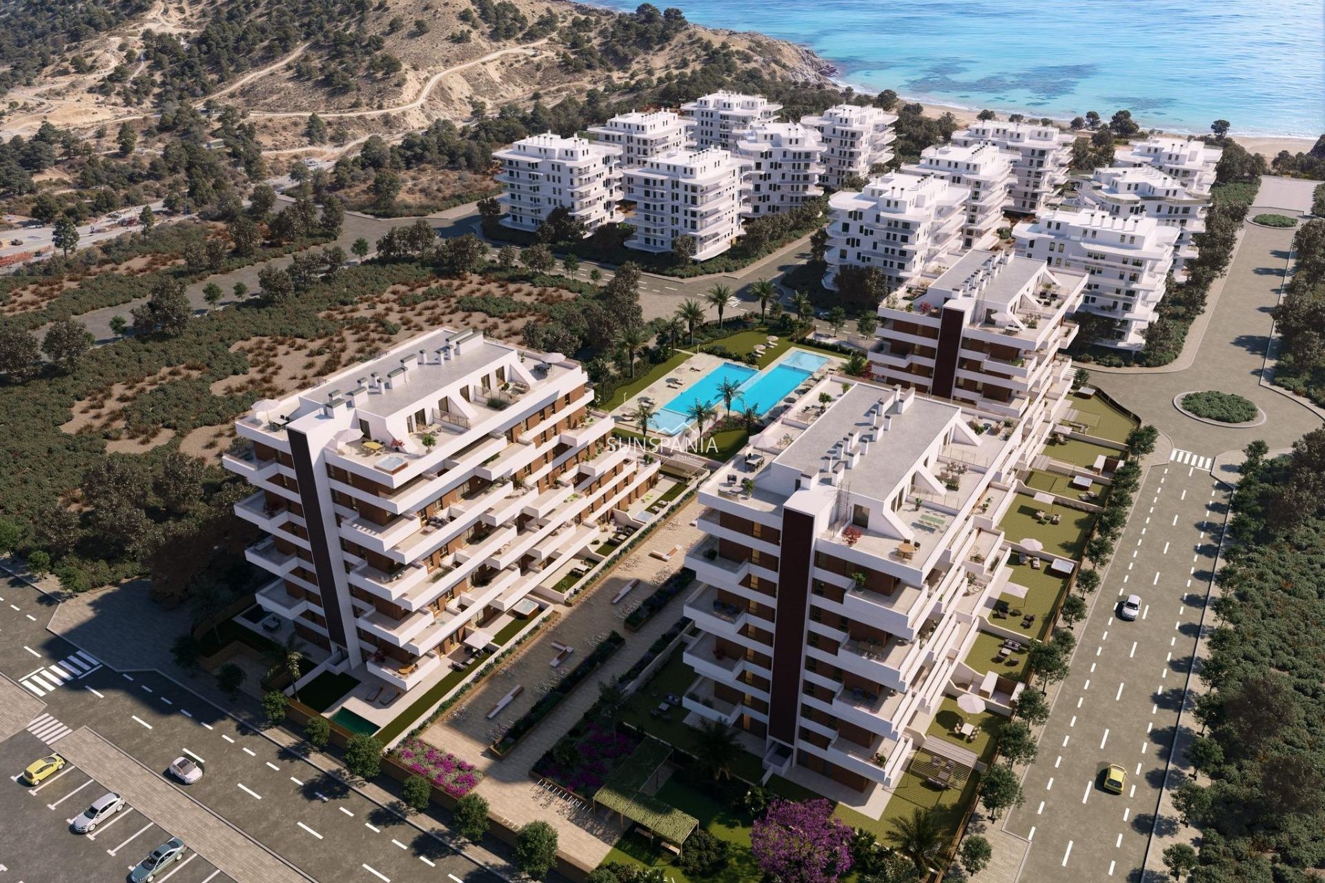Obra nueva - Piso -
Villajoyosa - Playa del Torres