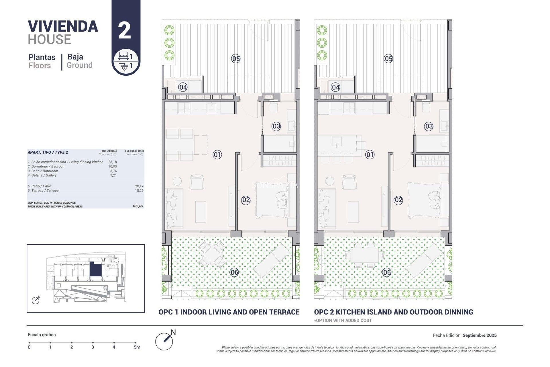 Obra nueva - Piso -
Villajoyosa - Puntes del Moro