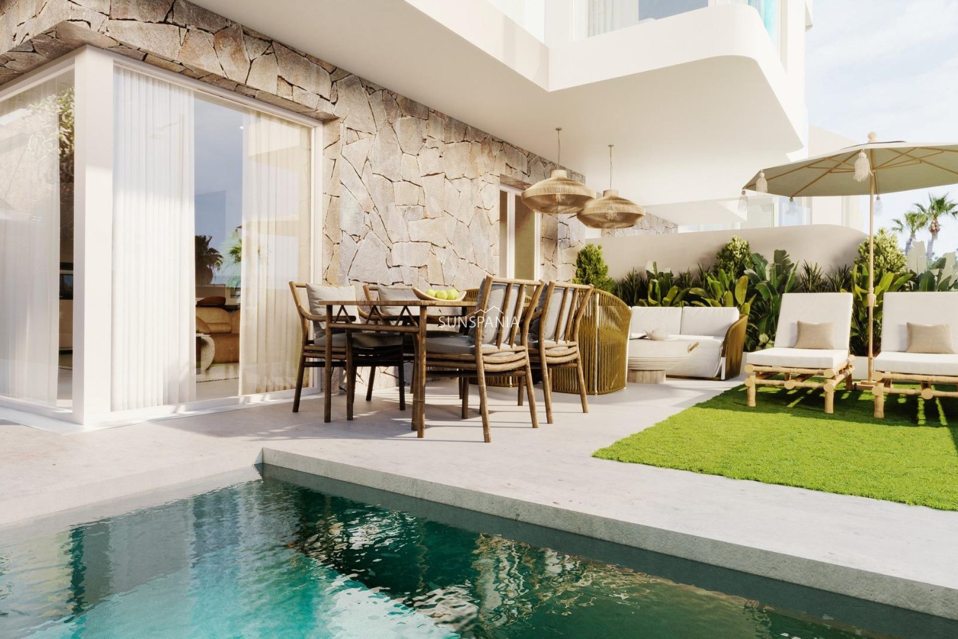 Obra nueva - Semidetached -
Mojacar - Playa de la Mena