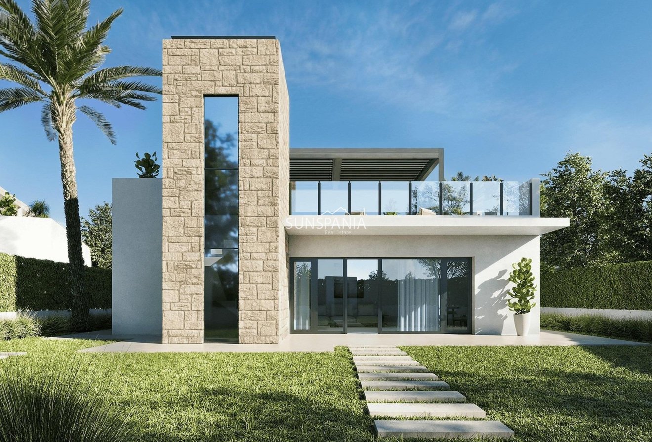 Obra nueva - Chalet -
Lorca - Jardines de Almenara