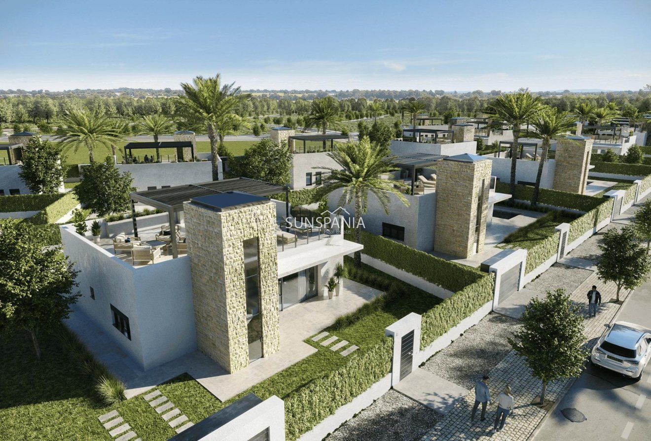 Obra nueva - Chalet -
Lorca - Jardines de Almenara
