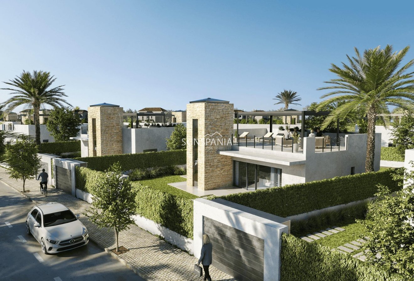 Obra nueva - Chalet -
Lorca - Jardines de Almenara