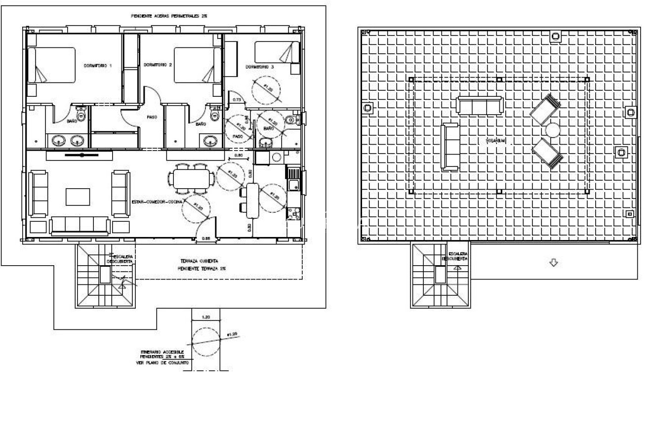 Obra nueva - Chalet -
Lorca - Jardines de Almenara