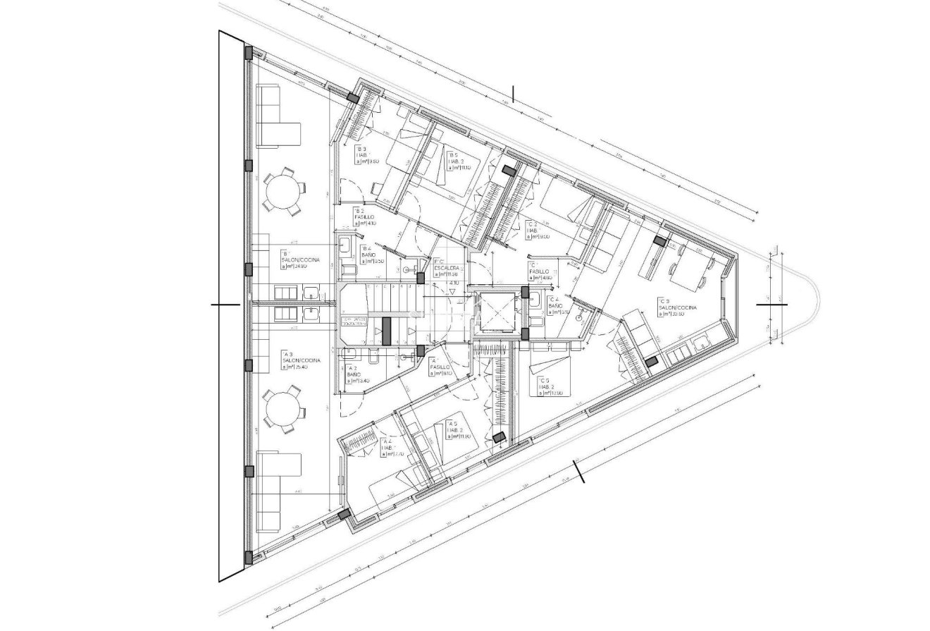 Obra nueva - Piso -
Mazarron - pueblo