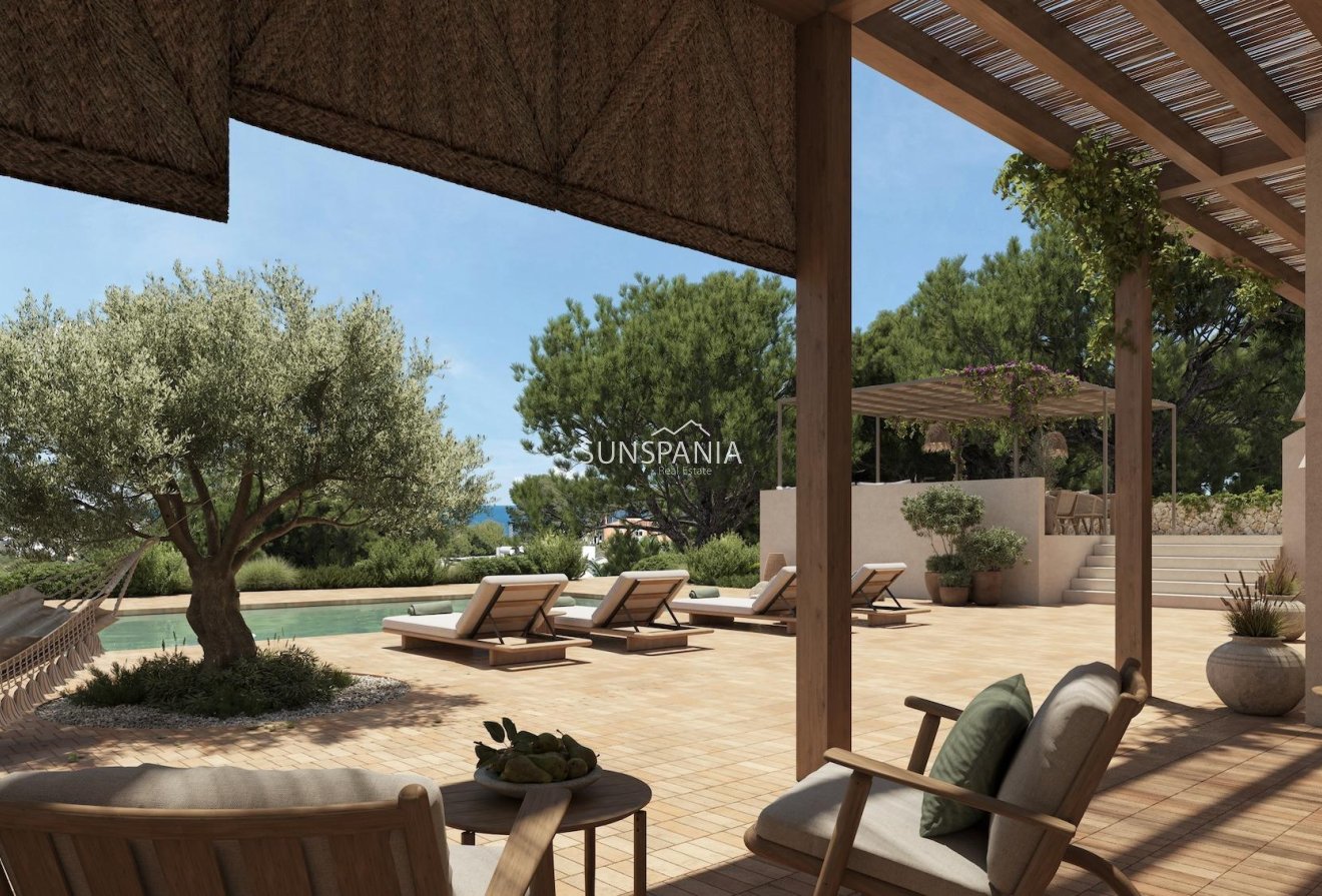 Obra nueva - Chalet -
Benissa - La Fustera