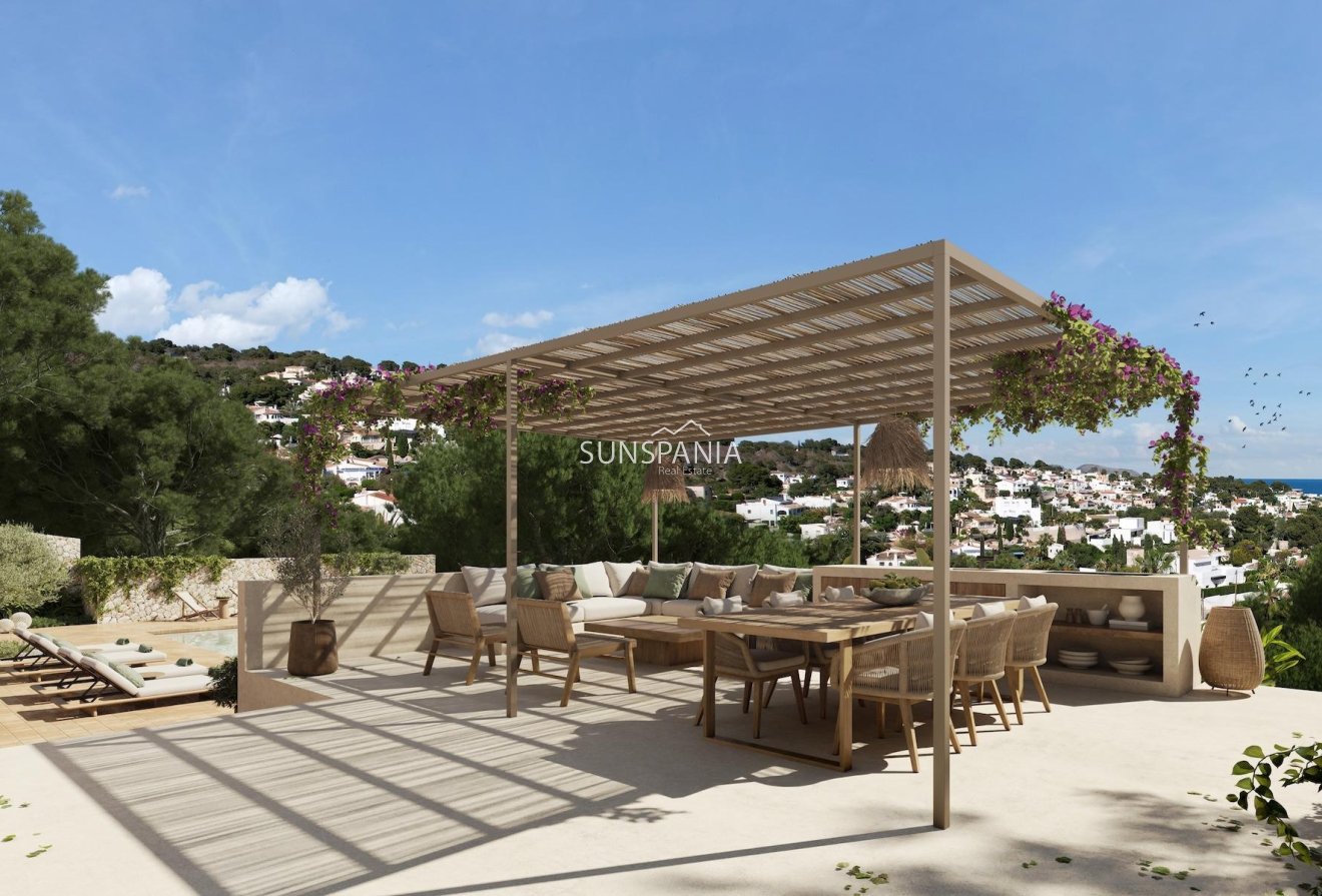 Obra nueva - Chalet -
Benissa - La Fustera