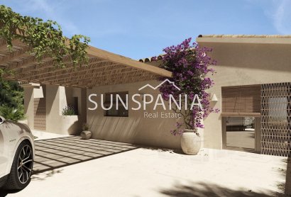 Obra nueva - Chalet -
Benissa - La Fustera