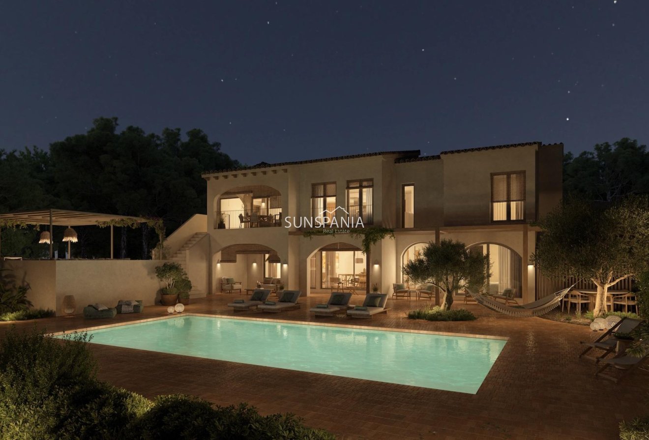 Obra nueva - Chalet -
Benissa - La Fustera
