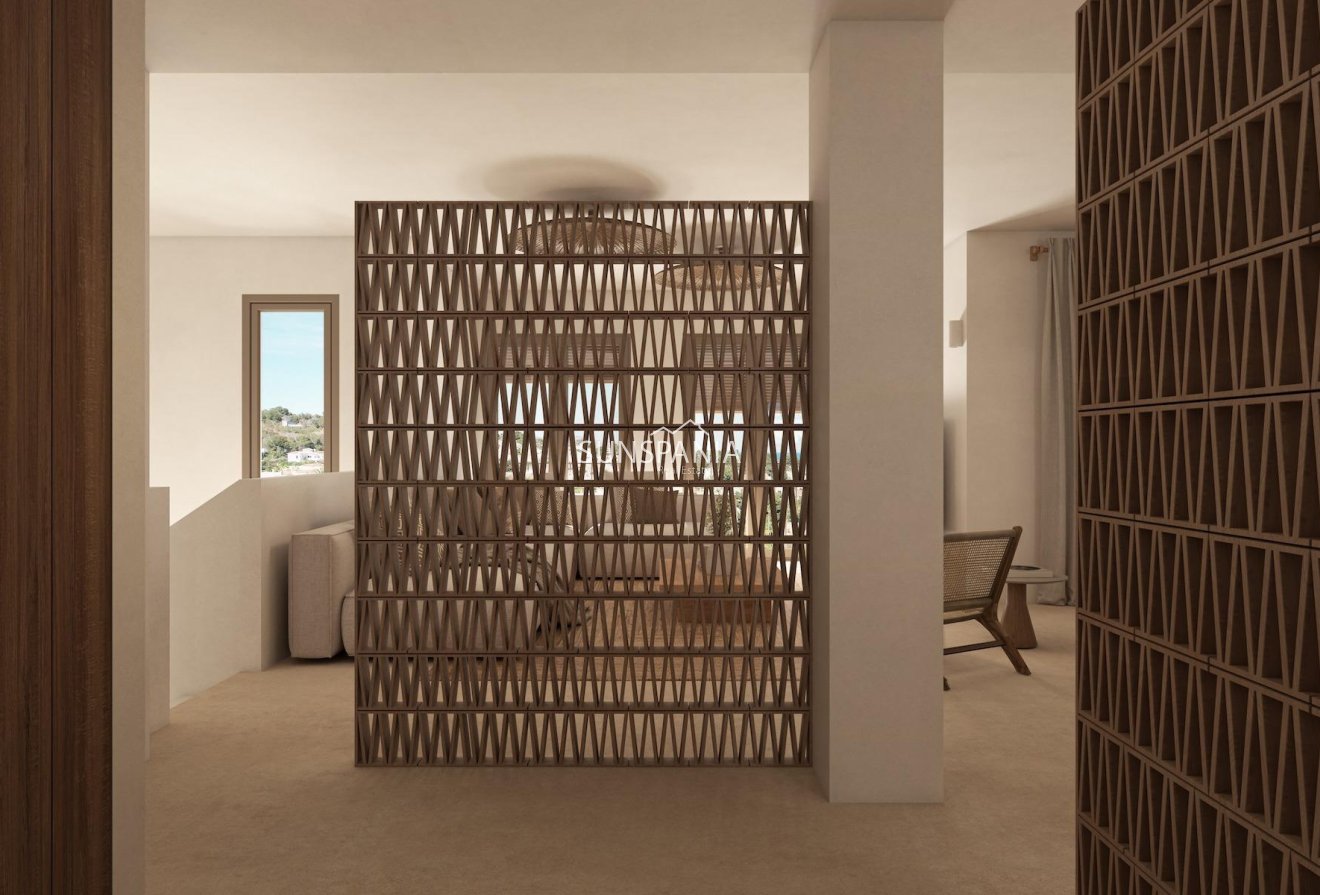 Obra nueva - Chalet -
Benissa - La Fustera