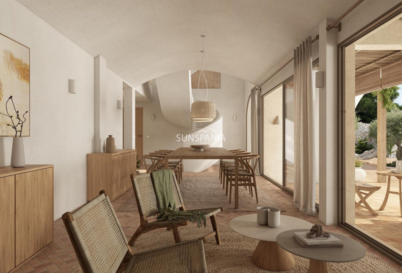 Obra nueva - Chalet -
Benissa - La Fustera