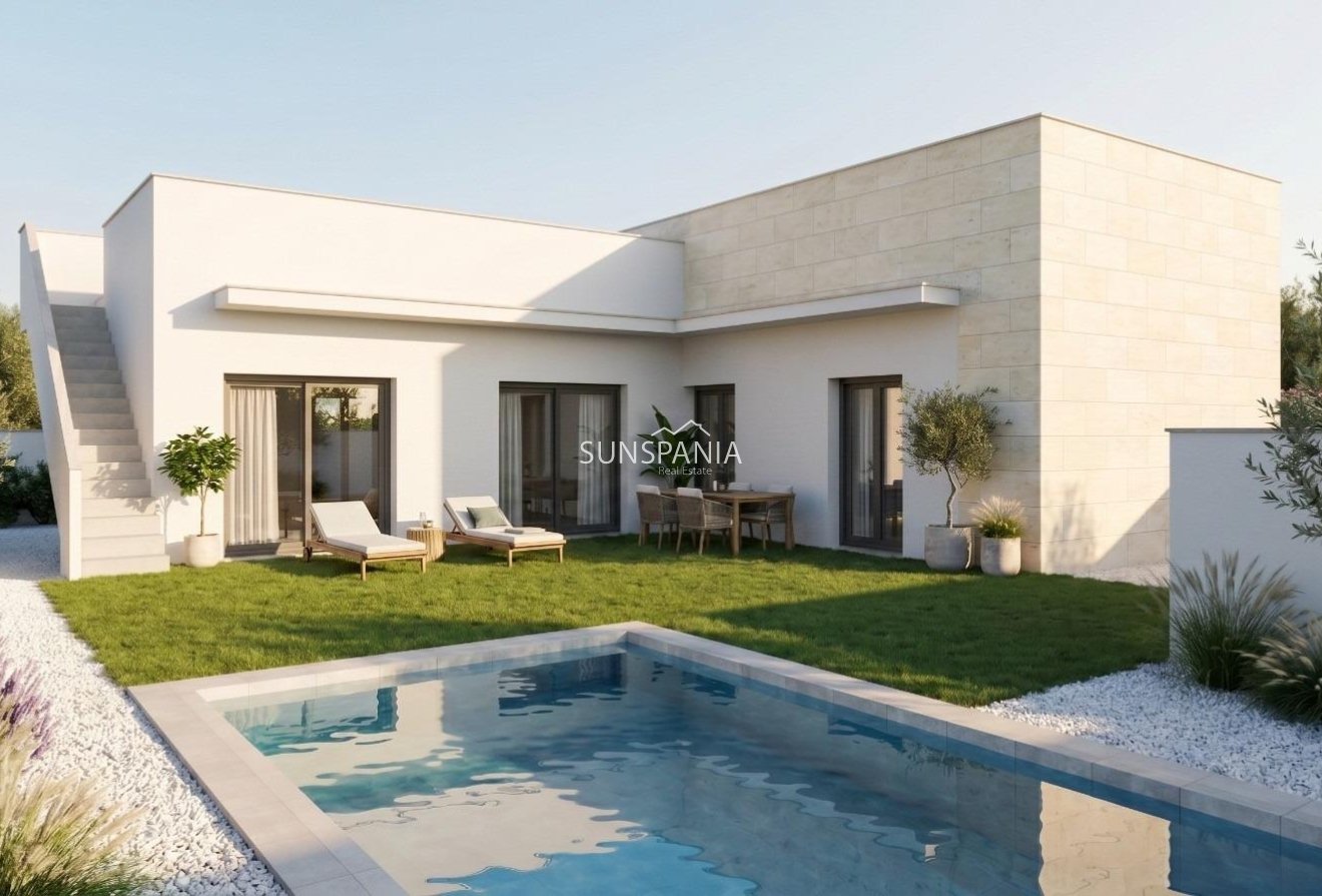 Obra nueva - Chalet -
Mazarron - Country Club