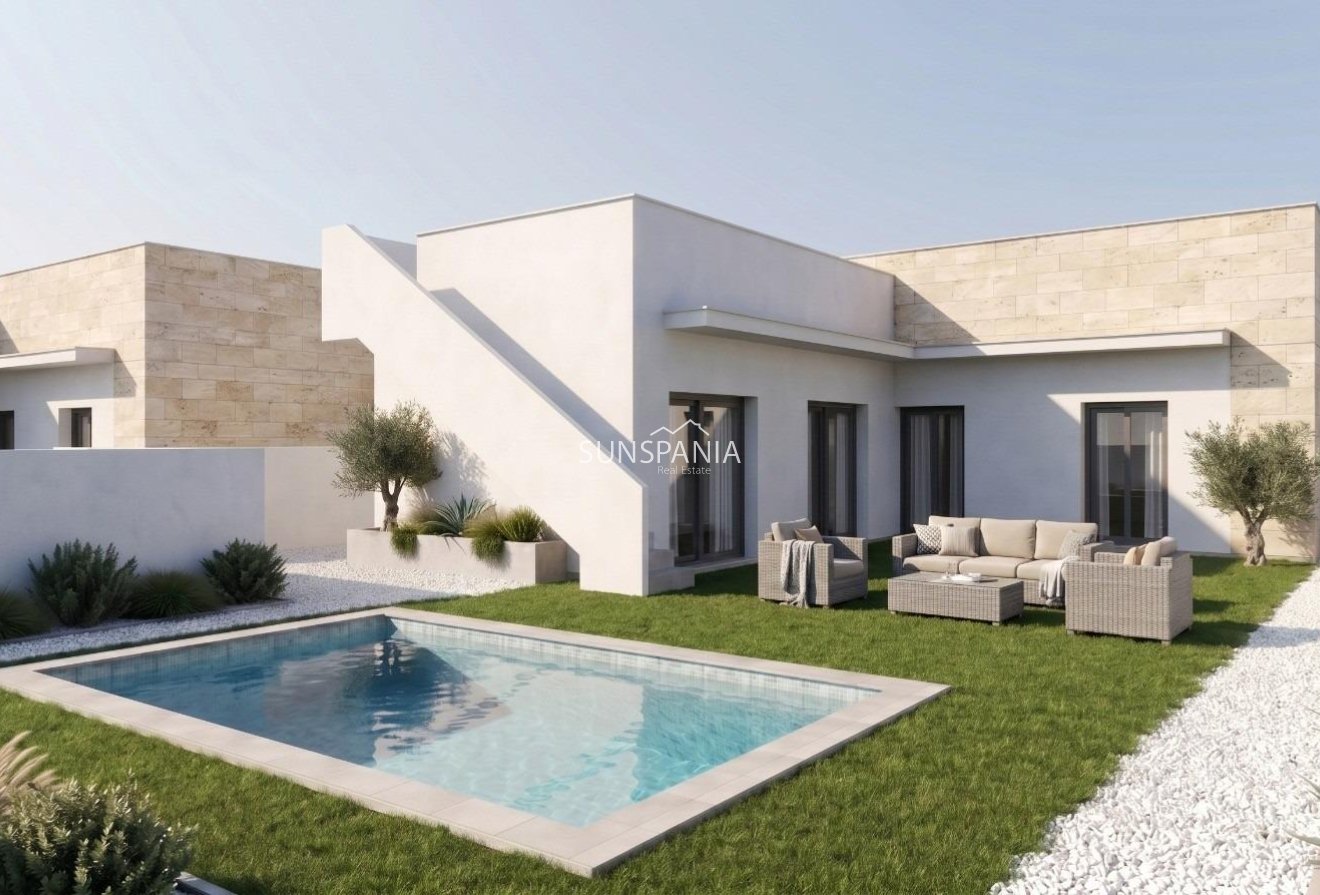 Obra nueva - Chalet -
Mazarron - Country Club