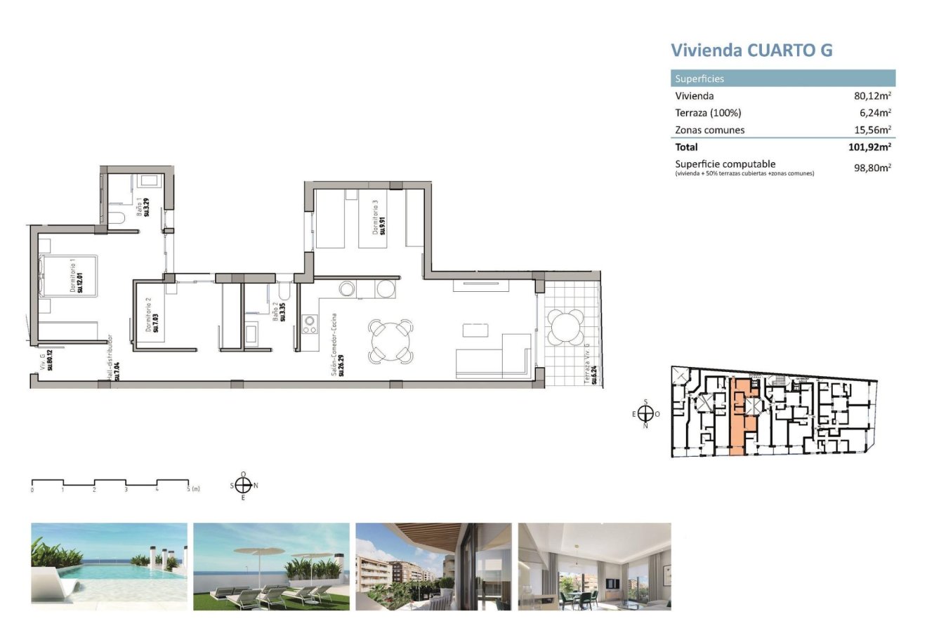 New Build - Penthouse -
Guardamar del Segura - Pueblo