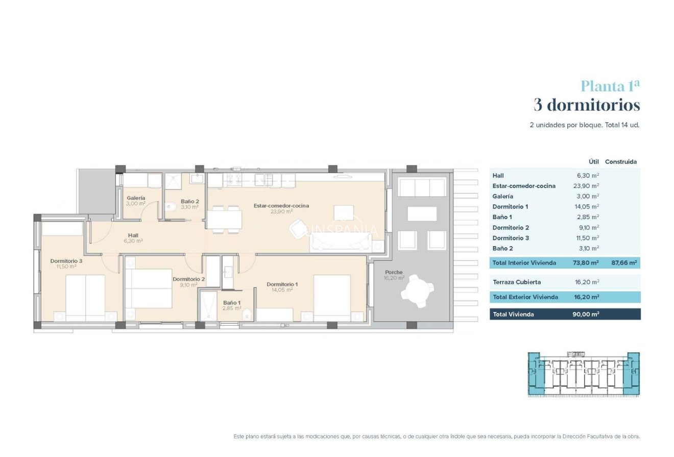 New Build - Apartment -
Vera - Vera Playa