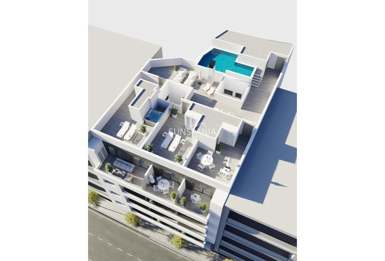 New Build - Apartment -
Torrevieja - Centro