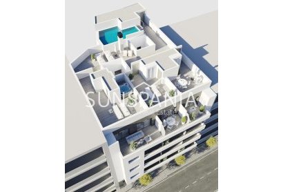 New Build - Apartment -
Torrevieja - Centro