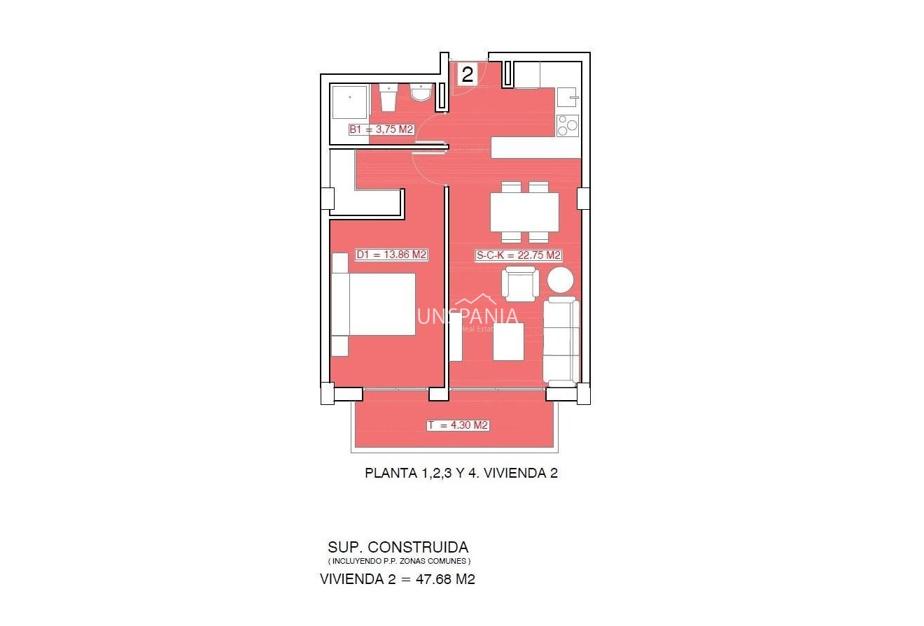New Build - Apartment -
Torrevieja - Playa El Acequión