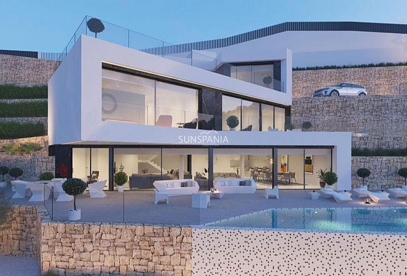 Obra nueva - Chalet -
Benissa - Racó Del Galeno