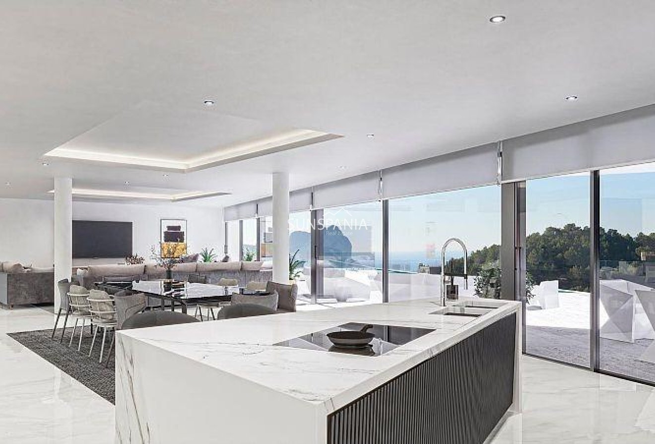 Obra nueva - Chalet -
Benissa - Racó Del Galeno