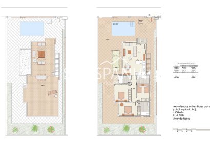 Obra nueva - Chalet -
Los Alcazares - Torre del Rame