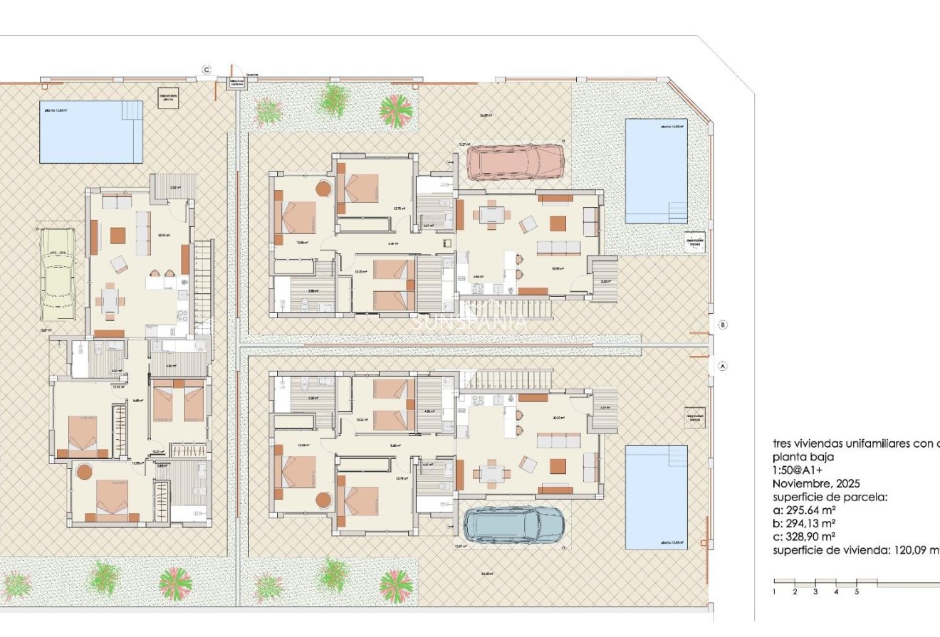 Obra nueva - Chalet -
Los Alcazares - Torre del Rame
