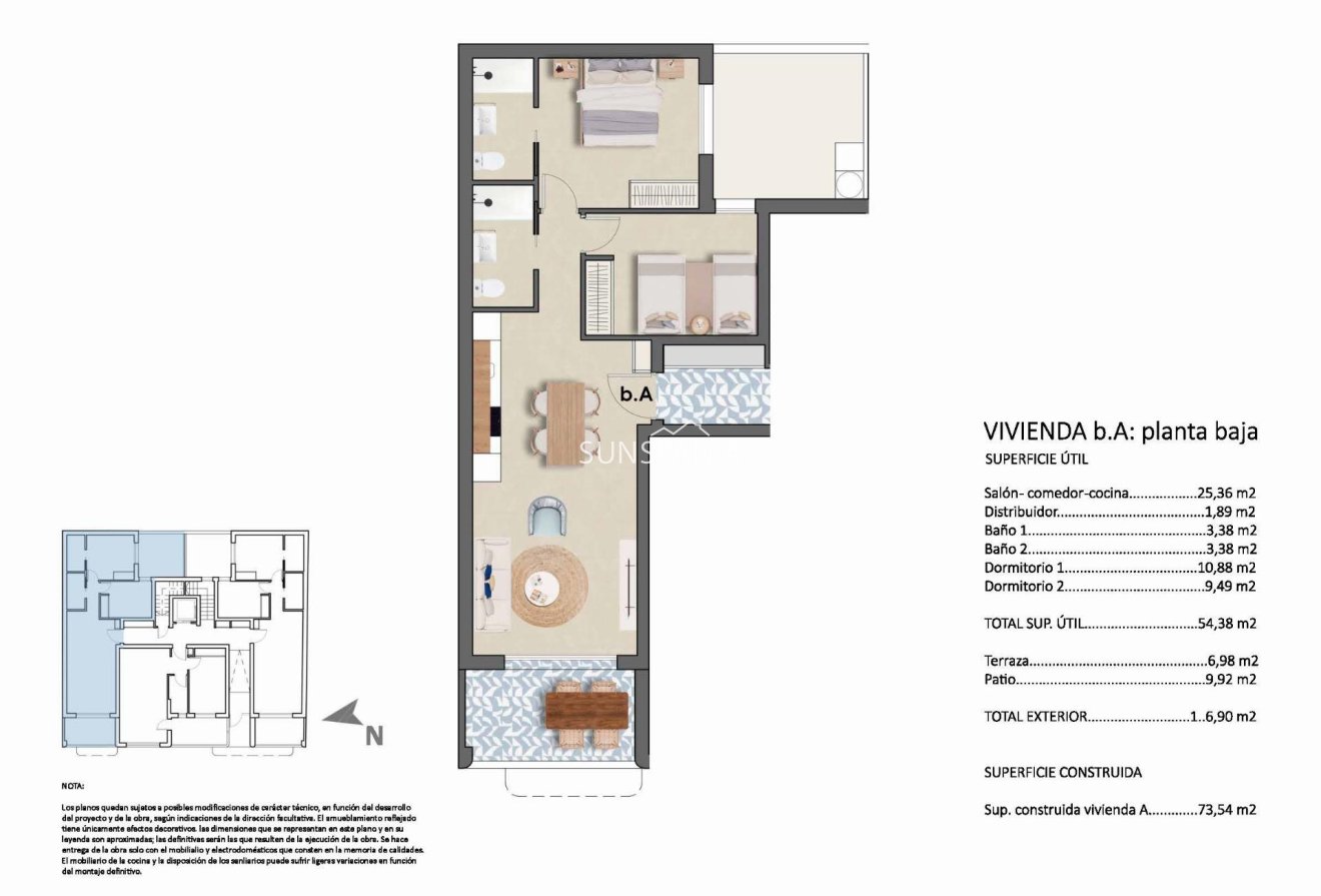 Obra nueva - Piso -
Pilar de la Horadada - Torre De La Horadada
