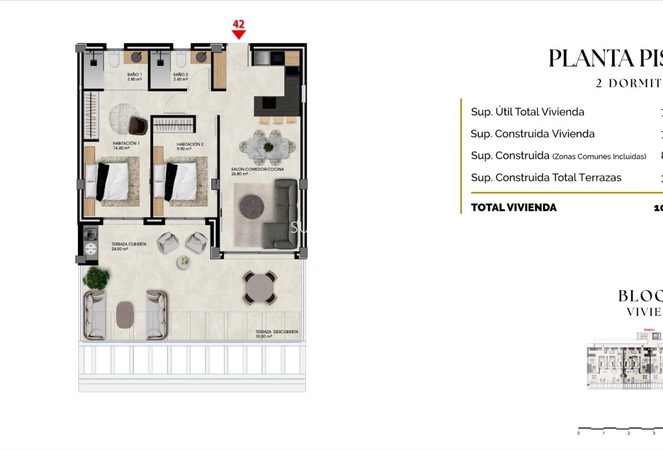 Obra nueva - Piso -
Finestrat - Balcón De Finestrat
