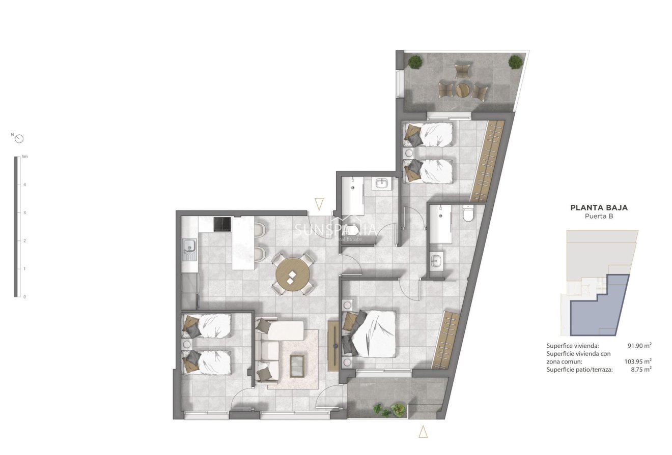 Obra nueva - Piso -
Guardamar del Segura - Pueblo