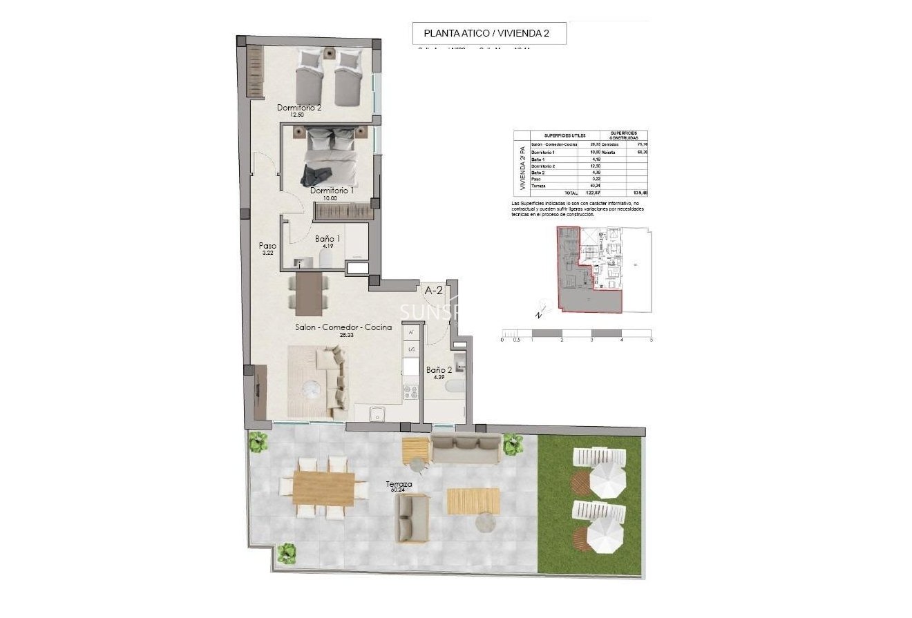 Obra nueva - Ático -
Santa Pola - Centro