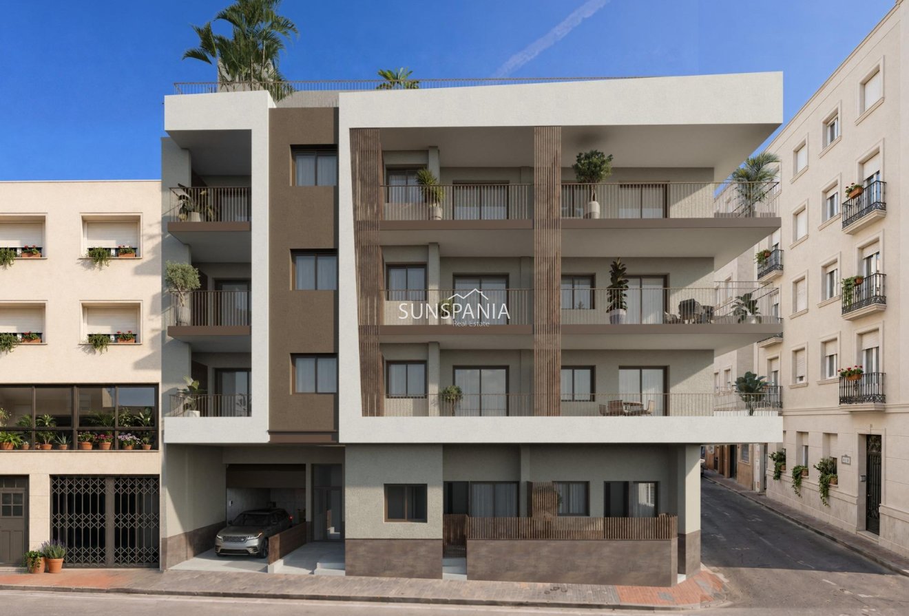 Obra nueva - Piso -
Santa Pola - Centro