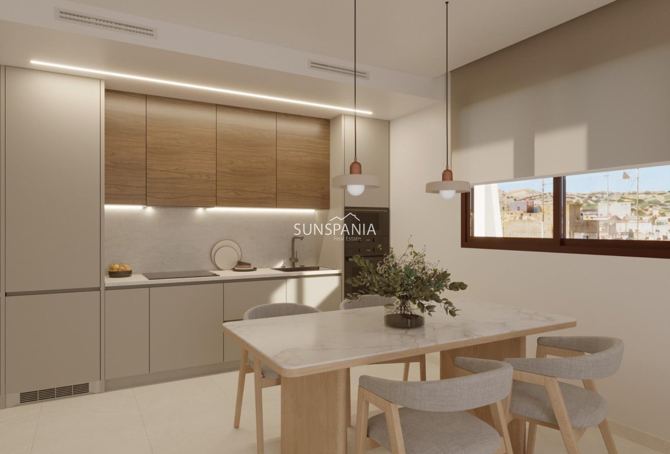 Obra nueva - Piso -
Santa Pola - Centro