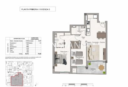 Obra nueva - Piso -
Santa Pola - Centro