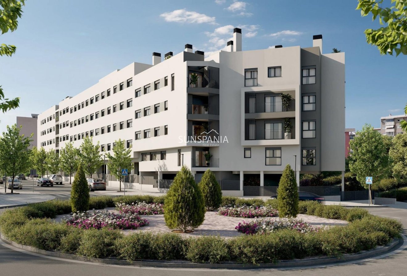 Obra nueva - Piso -
Alicante - San Agustín-PAU 2