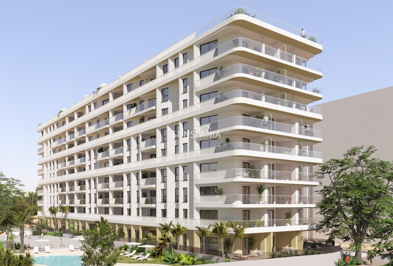 Obra nueva - Piso -
Villajoyosa - La Tellerola