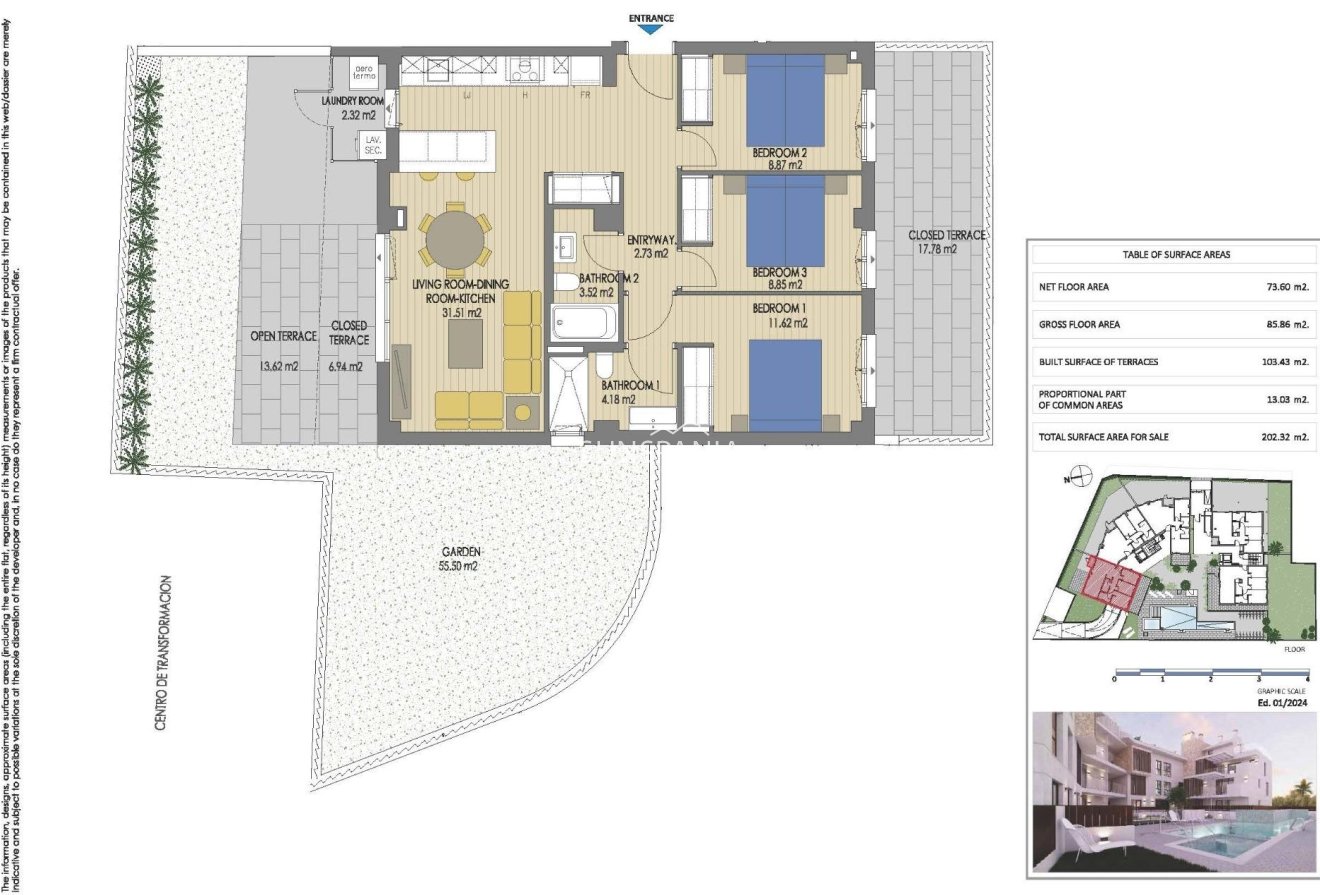 Nouvelle construction - Appartement -
Jávea Xàbia - Cala Blanca