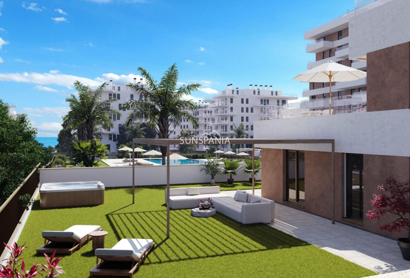 Obra nueva - Piso -
Villajoyosa - Playa del Torres