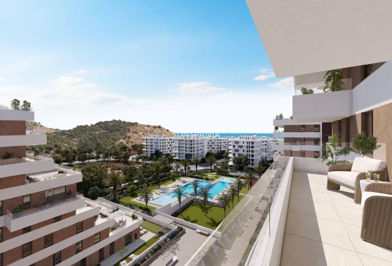Obra nueva - Piso -
Villajoyosa - Playa del Torres