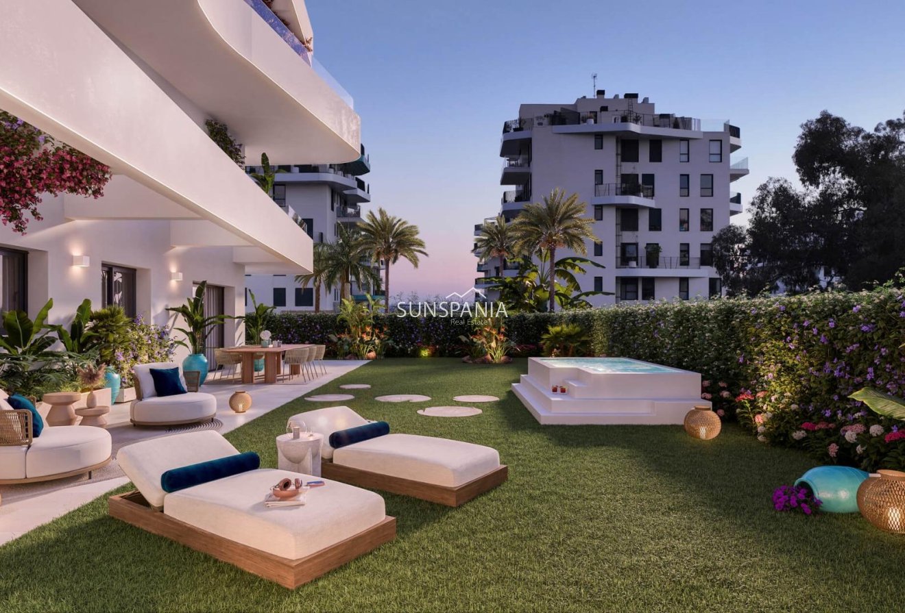 Obra nueva - Piso -
Villajoyosa - Playa del Torres