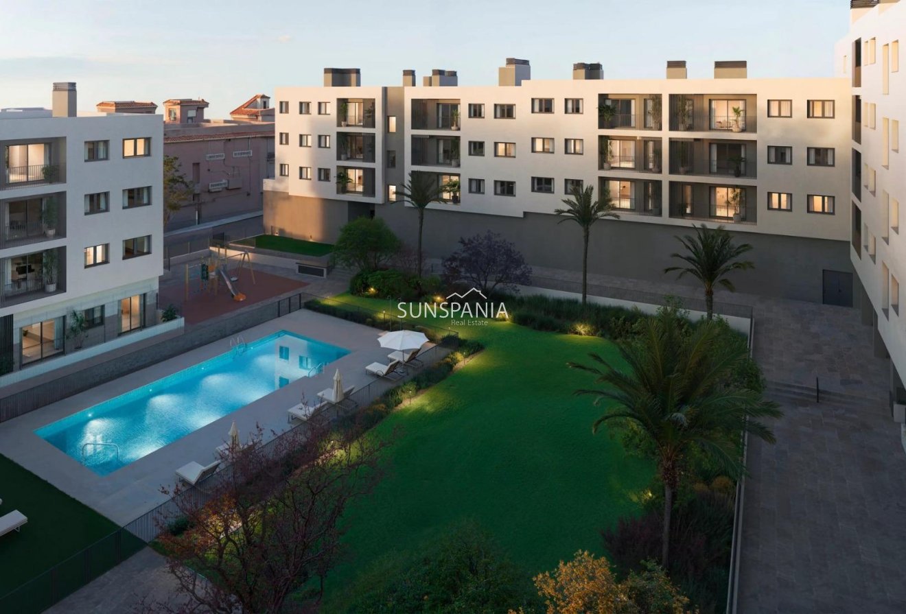 Obra nueva - Piso -
Alicante - San Agustín