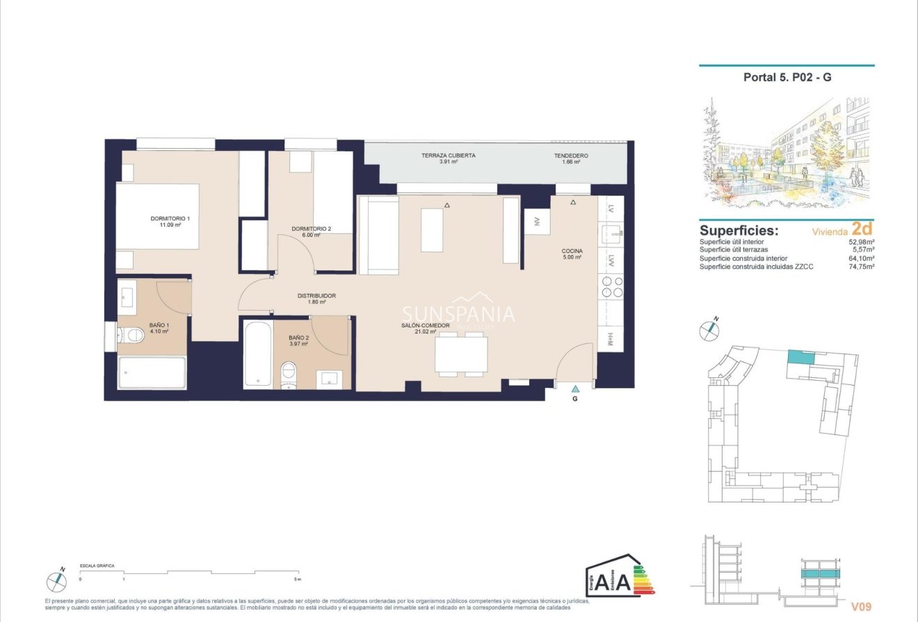 Obra nueva - Piso -
Alicante - San Agustín