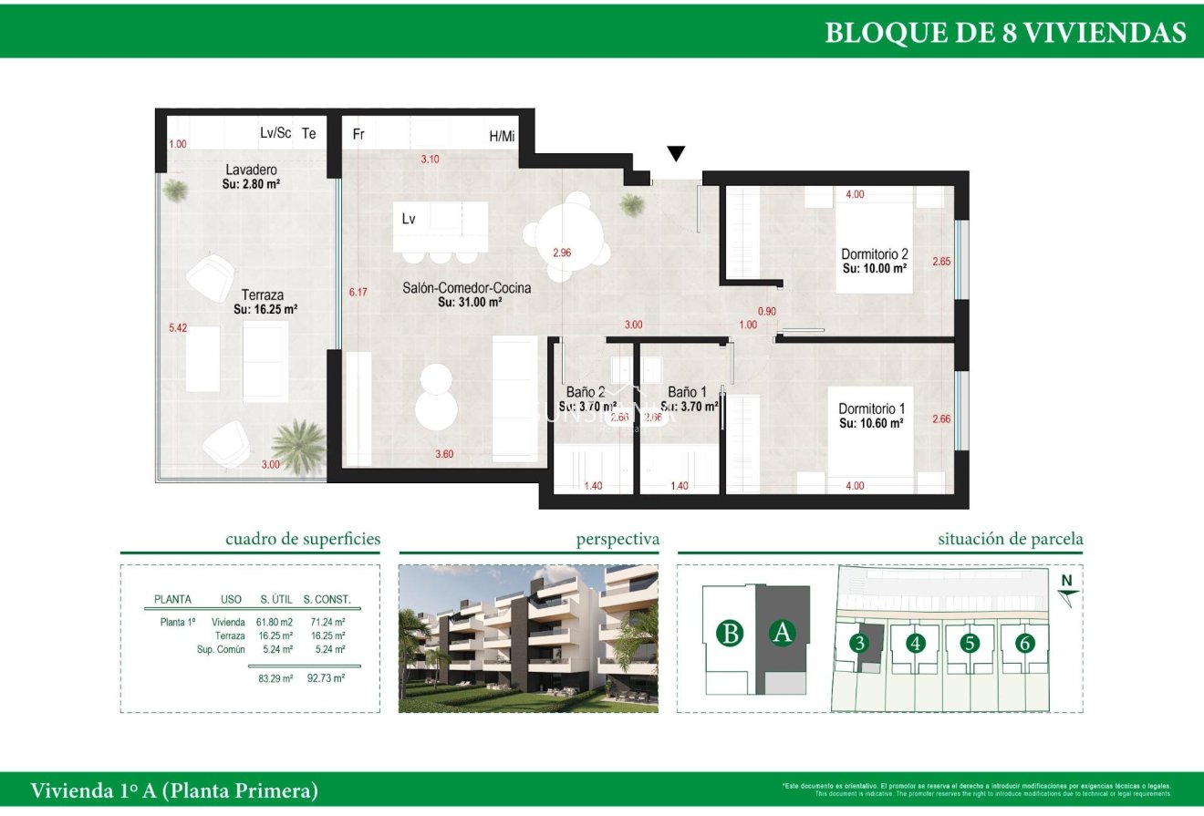 Obra nueva - Piso -
Alhama De Murcia - Condado De Alhama Golf Resort