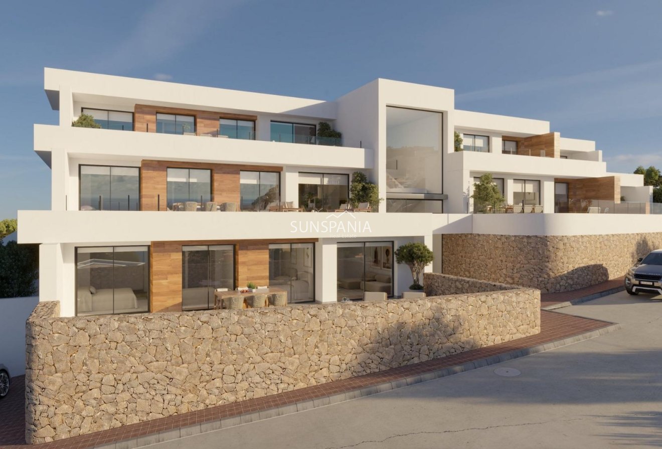 Obra nueva - Piso -
Benitachell - Cumbre Del Sol
