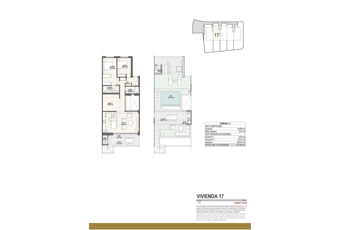 Obra nueva - Piso -
Pilar de la Horadada - pueblo