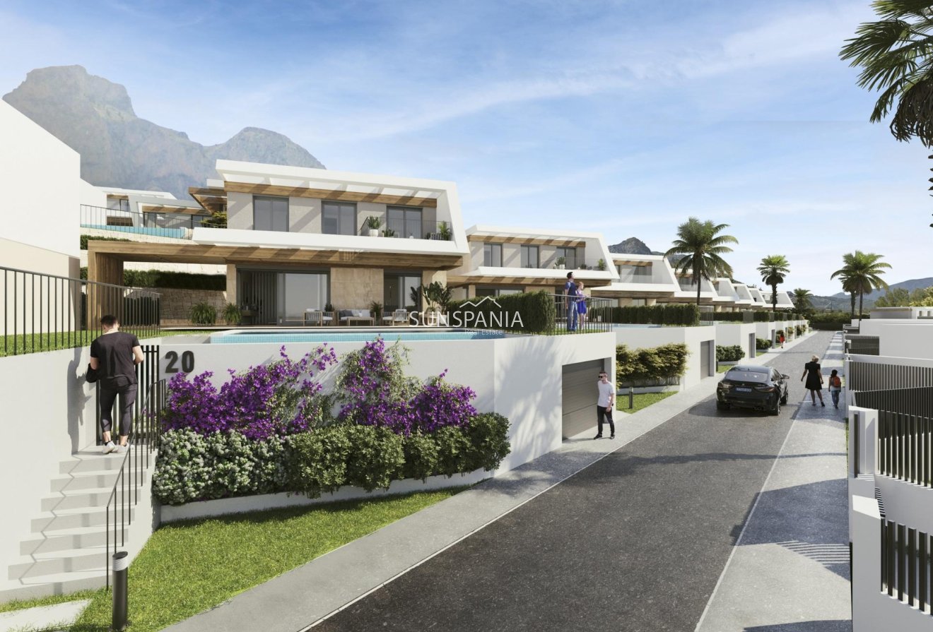 Obra nueva - Chalet -
Polop - PAU 1