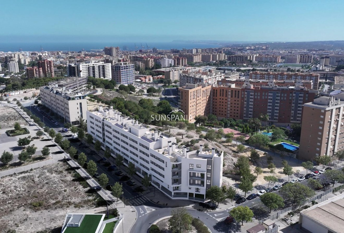 Obra nueva - Piso -
Alicante - San Agustín-PAU 2